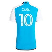 Men's adidas Wilfried Zaha Blue Charlotte FC 2024 The Carolina Kit: Explore Replica Player Jersey