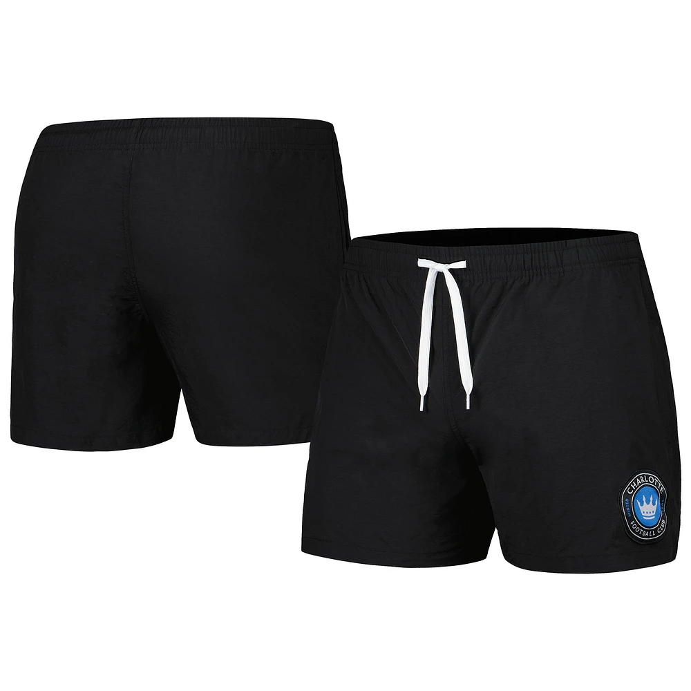 Men's Black Charlotte FC Leisure Shorts