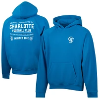 Men's  Blue Charlotte FC Hometown Oversized Raglan Pullover Hoodie