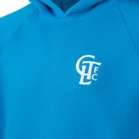 Men's  Blue Charlotte FC Hometown Oversized Raglan Pullover Hoodie