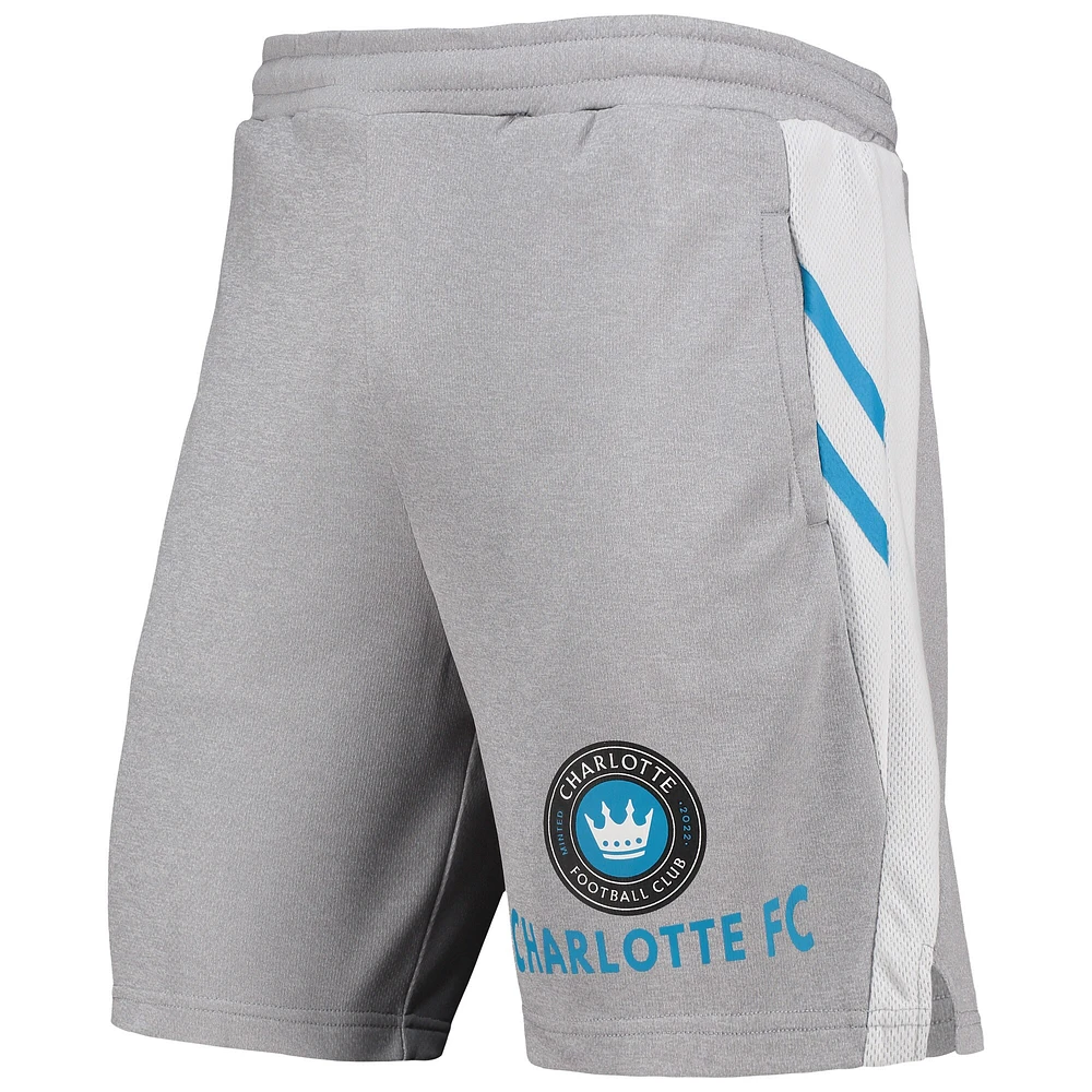 Concepts Sport Charlotte FC Stature Short pour homme Gris