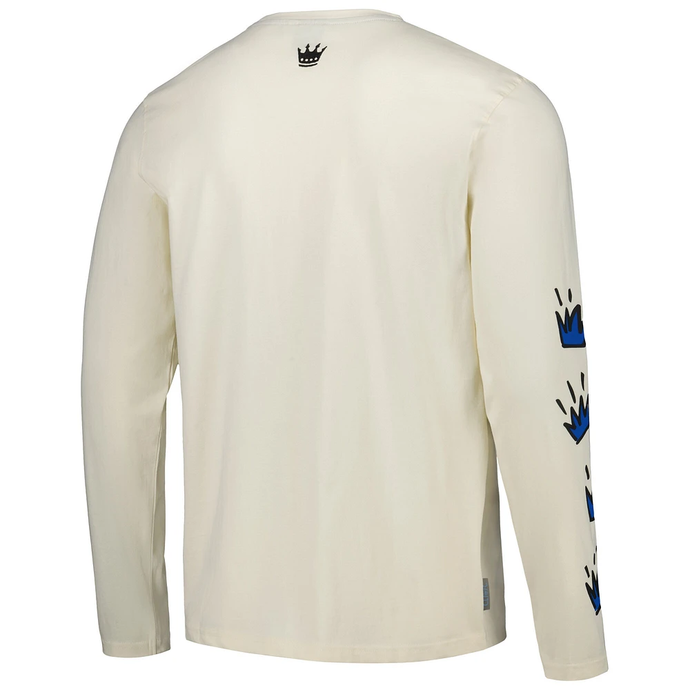 Men's Cream Charlotte FC Local Heavy Long Sleeve T-Shirt