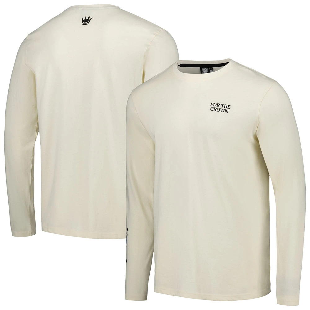 Men's Cream Charlotte FC Local Heavy Long Sleeve T-Shirt