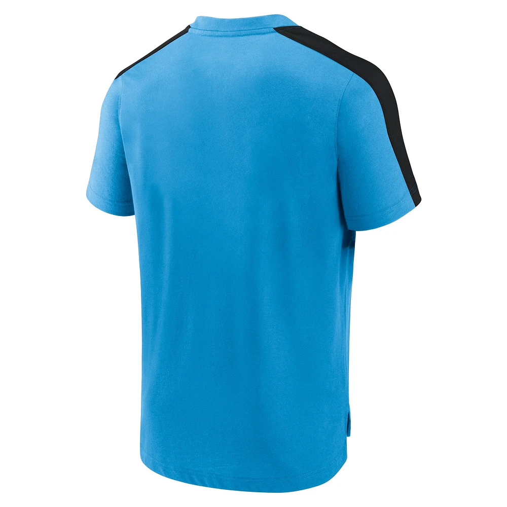 T-shirt à poche Fanatics Charlotte FC bleu pour hommes