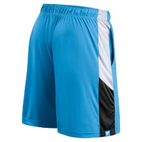 Short bleu Fanatics Charlotte FC Prep Squad pour hommes