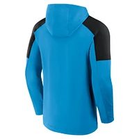 Men's Fanatics Blue Charlotte FC Red Card Transitional Pullover Hoodie