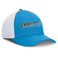 Casquette Fanatics bleue Charlotte FC Rocket Flex pour homme