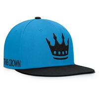 Casquette snapback Charlotte FC Sitter bleue Fanatics pour homme