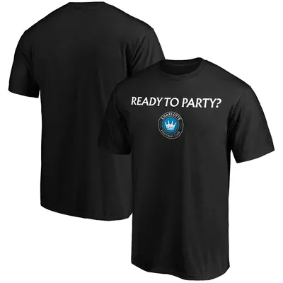 Charlotte FC Fanatics Branded Ready To Party T-Shirt - Black