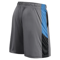 Short gris de l'équipe Charlotte FC marque Fanatics pour hommes