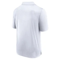 Polo fanatique blanc Charlotte FC Line Up Fade pour hommes