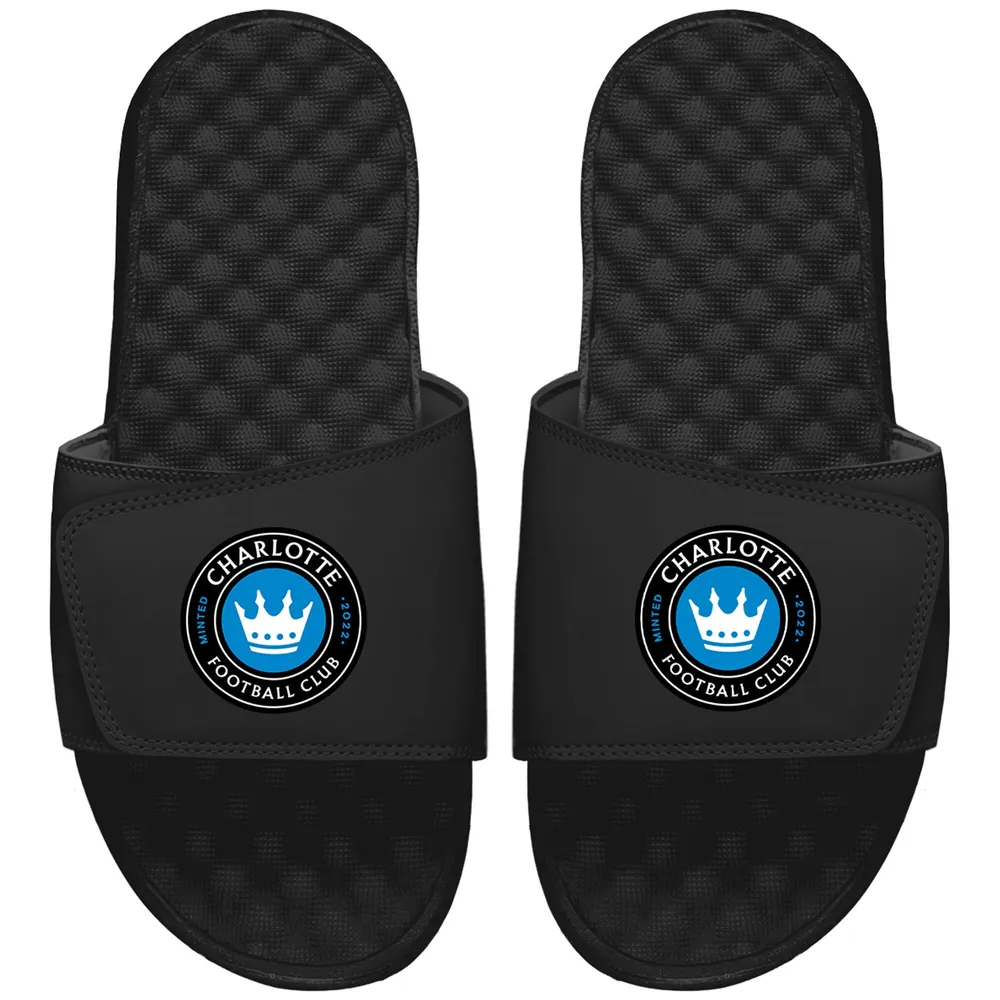 Charlotte FC ISlide Primary Team Logo Slide Sandals