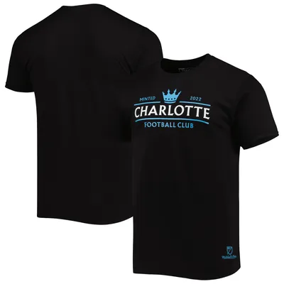 Charlotte FC Mitchell & Ness Club T-Shirt - Black