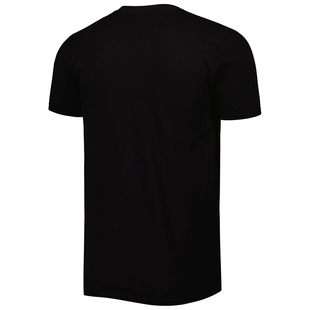 Men's Mitchell & Ness Black Charlotte FC Serape T-Shirt