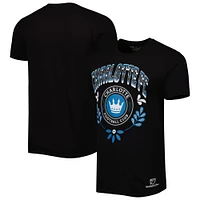 Men's Mitchell & Ness Black Charlotte FC Serape T-Shirt