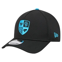 Men's New Era Black Charlotte FC 2025 Jersey Hook 9FORTY M-Crown Adjustable Hat