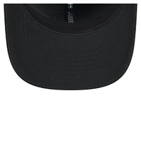 Casquette extensible à boutons-pression Charlotte FC 2025 noire New Era pour homme avec crochet 9SEVENTY