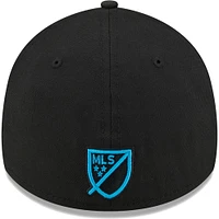 Casquette Flex Charlotte FC Kick Off 39THIRTY New Era pour homme, noire