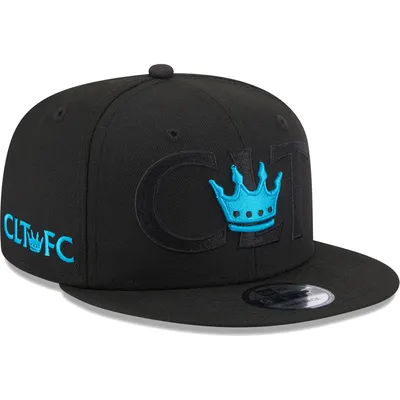 Charlotte FC New Era Kick Off 9FIFTY Snapback Hat - Black