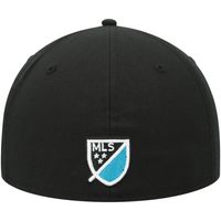 Men's New Era Black Charlotte FC Primary Logo 59FIFTY Fitted Hat