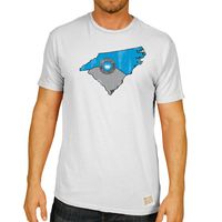 Men's Original Retro Brand White Charlotte FC Slub T-Shirt