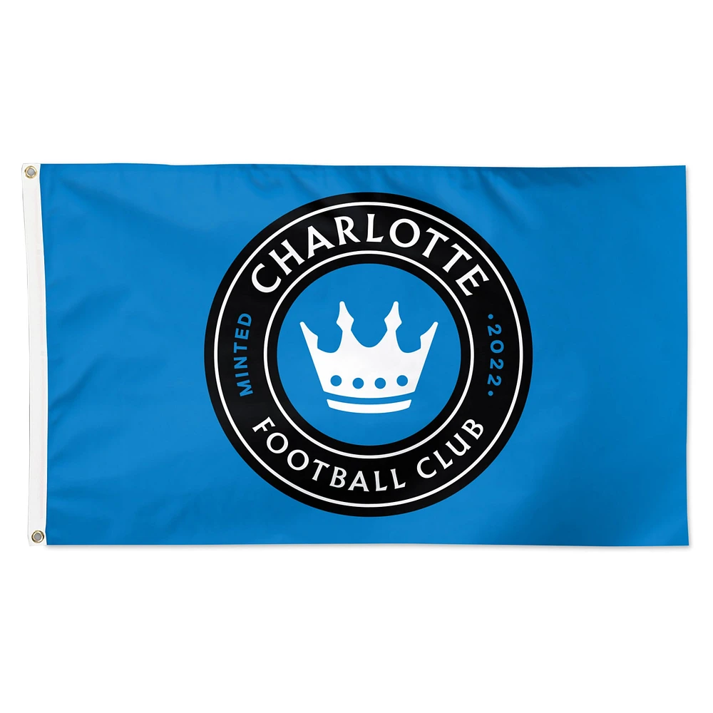 WinCraft Charlotte FC 3' x 5' Team Single-Sided Flag