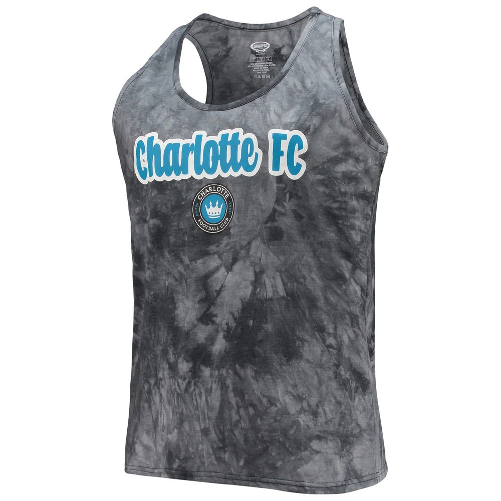 Women's Concepts Sport Charcoal Charlotte FC Billboard Tank Top & Shorts Sleep Set