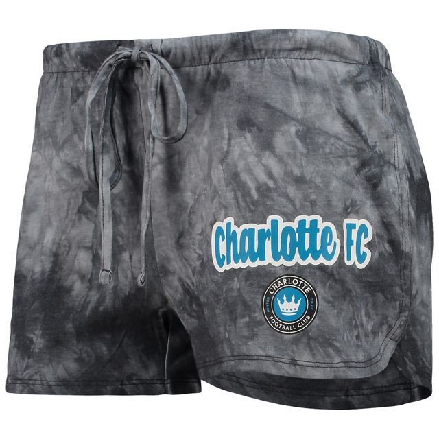 Concepts Sport Charcoal Charlotte FC Billboard Ensemble de nuit avec débardeur et short pour femme