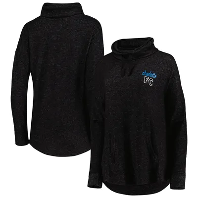 Charlotte FC Women's Cuddle Tri-Blend Pullover Sweatshirt - Heathered Black