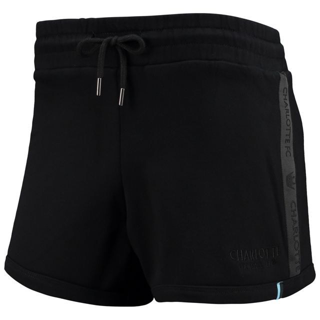 Short The Wild Collective Charlotte FC Chill noir pour femme