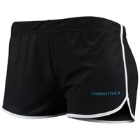 Women's ZooZatz Black Charlotte FC Mesh Shorts