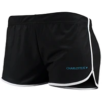 Women's ZooZatz Black Charlotte FC Mesh Shorts