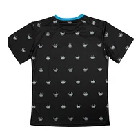 Youth Sport Design Sweden  Black Charlotte FC Starting Lineup Home T-Shirt