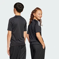 Maillot réplique du kit Fortress 2025 noir de Charlotte FC pour jeunes adidas
