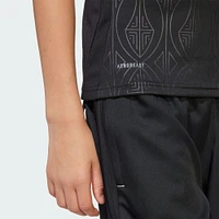 Maillot réplique du kit Fortress 2025 noir de Charlotte FC pour jeunes adidas