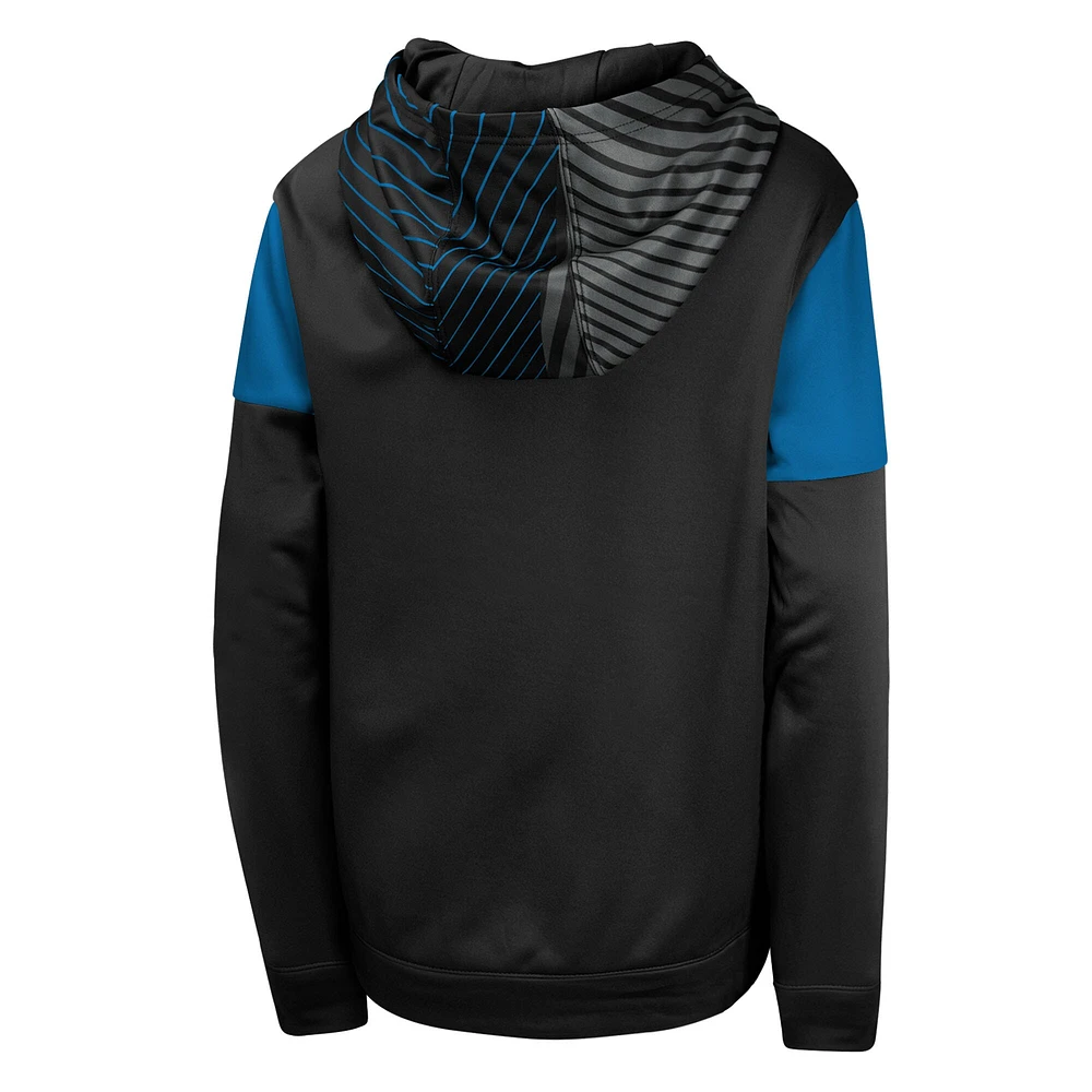 Youth Black Charlotte FC Unbeatable Pullover Hoodie