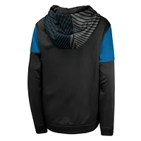 Youth Black Charlotte FC Unbeatable Pullover Hoodie