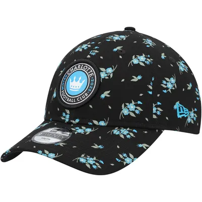 Men's Mitchell & Ness Light Blue Charlotte FC Team Pin Snapback Hat