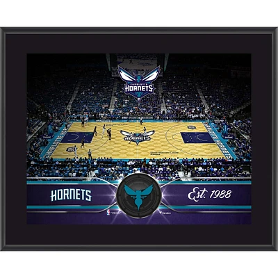 Plaque d'équipe sublimée Charlotte Hornets 10,5" x 13"