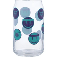 Charlotte Hornet 16 oz. Smiley peut verre