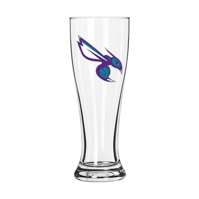 Charlotte Hornets Letterman Logo 16 oz. Verre à Pilsner