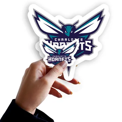 Charlotte Hornets Fathead 5-Piece Mini Alumigraphic Outdoor Decal Set