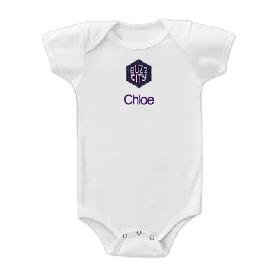 Charlotte Hornets Infant Buzz City Personalized Bodysuit