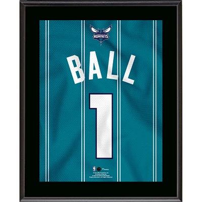 LaMelo Ball Charlotte Hornets 10.5" x 13" Jersey Number Sublimated Player Plaque