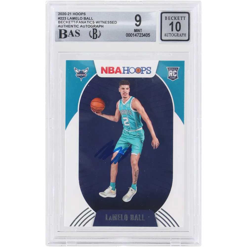 LaMelo Ball Charlotte Hornets Fanatics Exclusive Parallel Panini Instant  Pulls Down a Career-Best 17 Rebounds Single Trading Card - Limited Edition  of 99