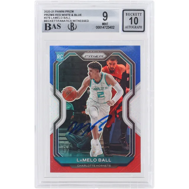 LaMelo Ball Charlotte Hornets Fanatics Exclusive Parallel Panini Instant  Pulls Down a Career-Best 17 Rebounds Single Trading Card - Limited Edition  of 99