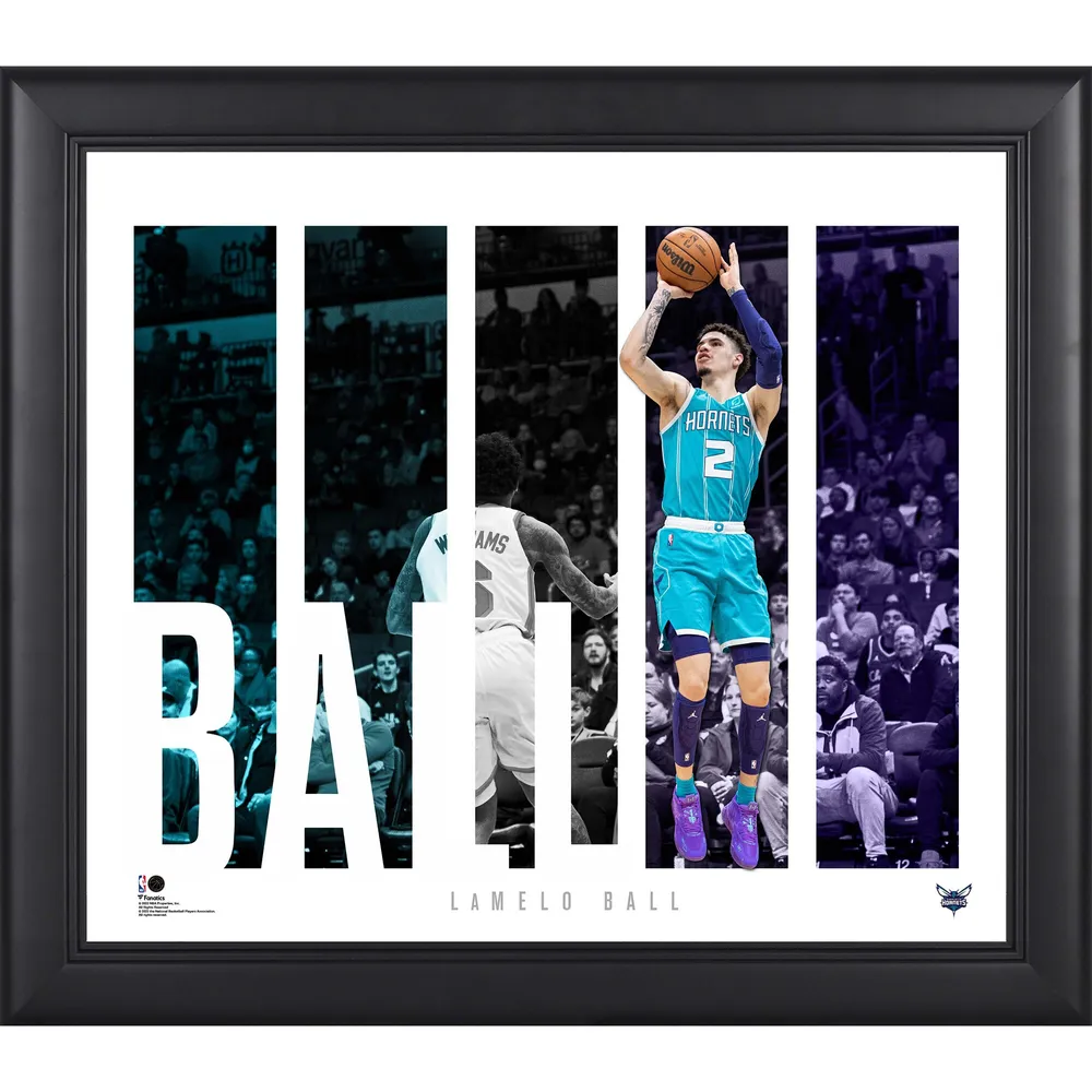 Lids LaMelo Ball Charlotte Hornets Fanatics Authentic Framed 15 x 17  Panel Player Collage