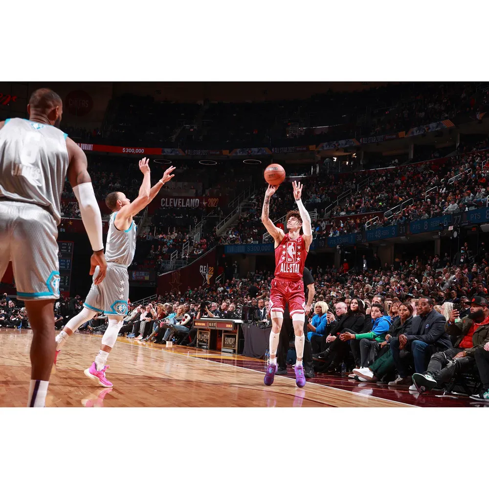 LaMelo Ball Charlotte Hornets Unsigned 2022 NBA All-Star Game Dunking  Photograph