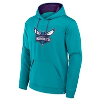 Men's Fanatics  Teal Charlotte Hornets Reserve Defender Pullover Hoodie