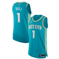 Maillot authentique Jordan Brand LaMelo Ball Charlotte Hornets pour homme - Édition City